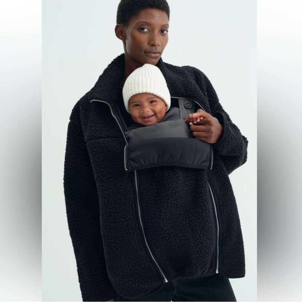 MAMA Before and After Babywearing Fleece Jacket